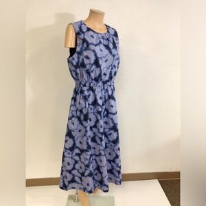 Banana Republic Floral Maxi Dress Womens Large New $140